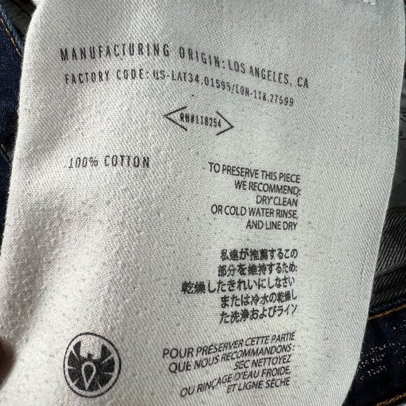 Apolis Global Citizen Red Line Selvedge Jeans Men's 30x33* Straight Denim Tag 30 - Picture 8 of 16